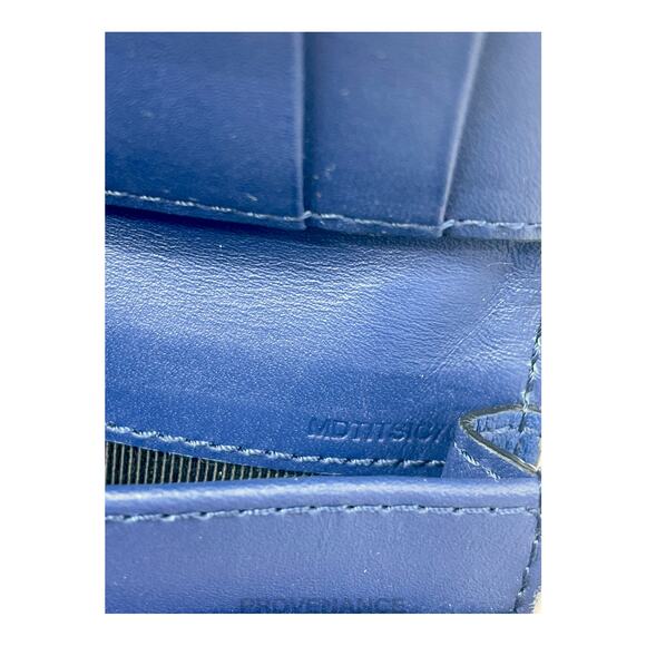 🔴 Burberry Pocket Organizer Wallet - Blue with Nova Check - Picture 8 of 8